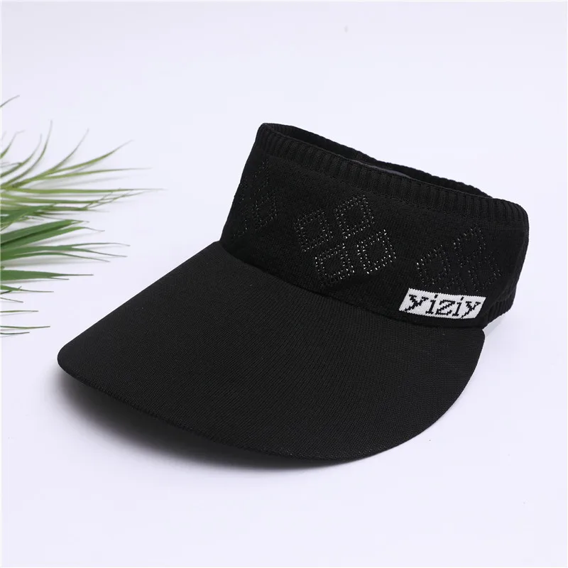 2022 Spring Summer Sun Visor Hats Wide Brim Women's Outdoor Beach Protection Caps Empty Top New | Аксессуары для одежды