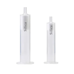 Колонка для хроматографии, картридж из силикагеля SPE, твердый фазный экстракт, обогащенная колонка, несвязанный силиконовый наполнитель SPE для ВЭЖХ, 5 шт.