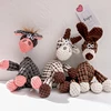Funny Donkey Shaped Plush Dog Squeaky Toys Corduroy Small Large Dogs Interactive Bite Resistant Toy Pets Accessories Supplies 1