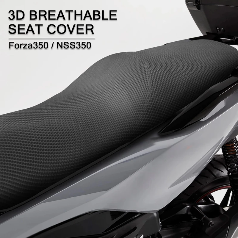 Сетчатый 3D-чехол для заднего сиденья мотоцикла Honda Forza350 NSS350 Forza NSS 350