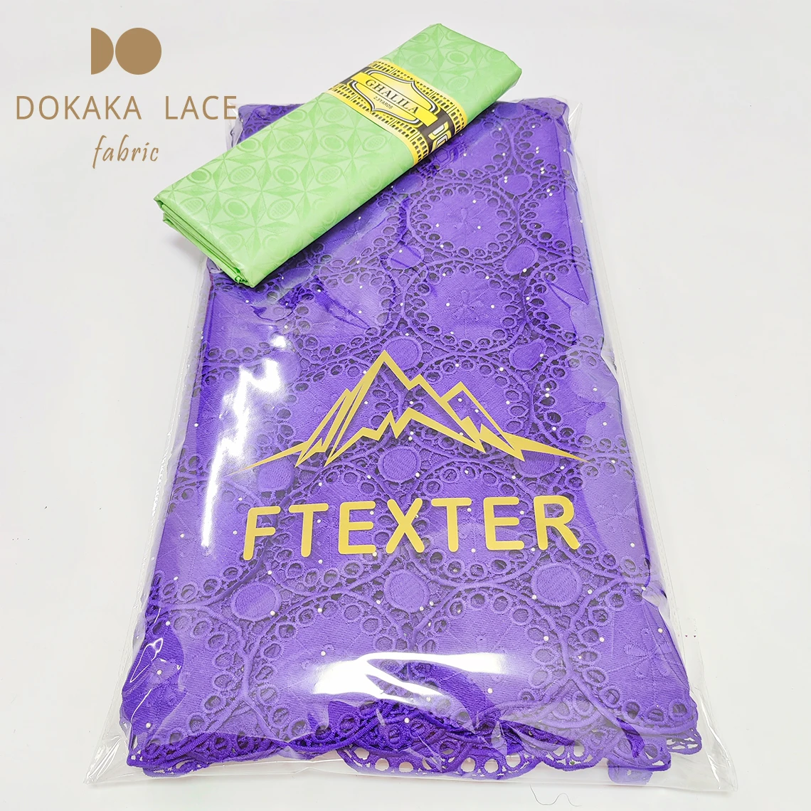 2.5+2.5 Yards 2022 Latest African Lace High Quality Basin Riche With Swiss Voile For Nigerian Wedding Dresses Sewing - купить по