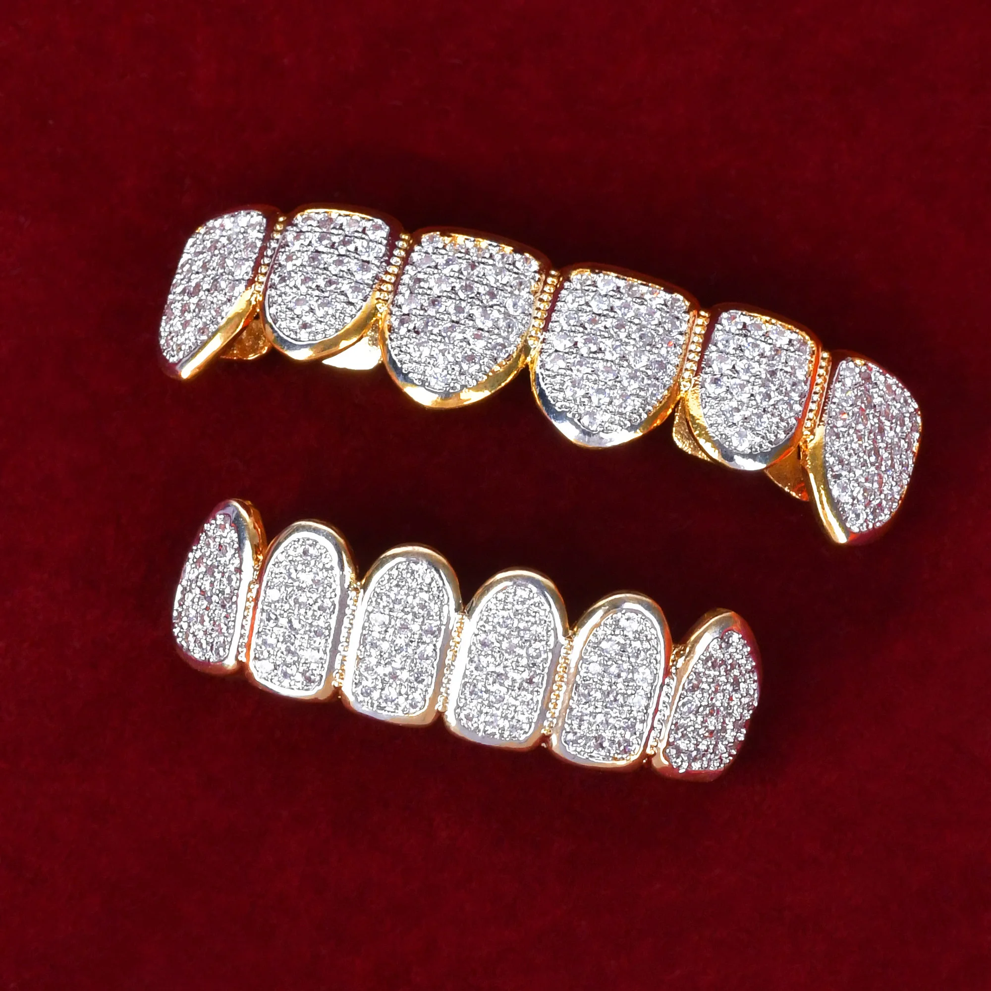 Набор декоративных зубов в стиле хип-хоп для мужчин и женщин