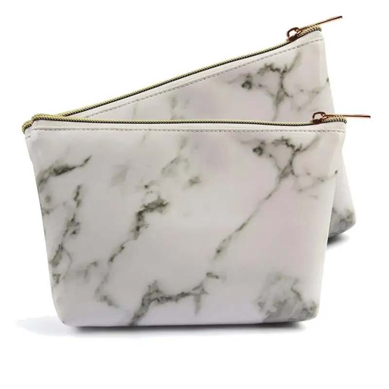 1 шт. сумка для макияжа Marbling Модная креативная многофункциональная косметичка из
