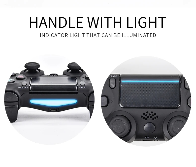 PS4 Slim Pro Bluetooth геймпад беспроводной контроллер для игровая приставка Сони 4 консоль для Dualshock 4 игровые аксессуары