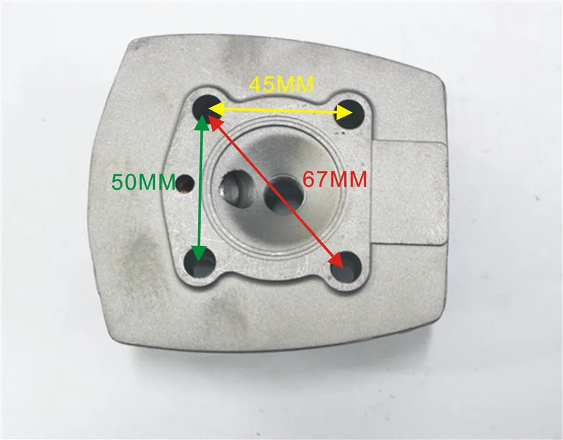 Комплект поршневых цилиндров мотоцикла для PEUGEOT 46 мм 12 мм pin PGT46 65.3cc airsal T3 103 104 105 Rcx Sp Spx