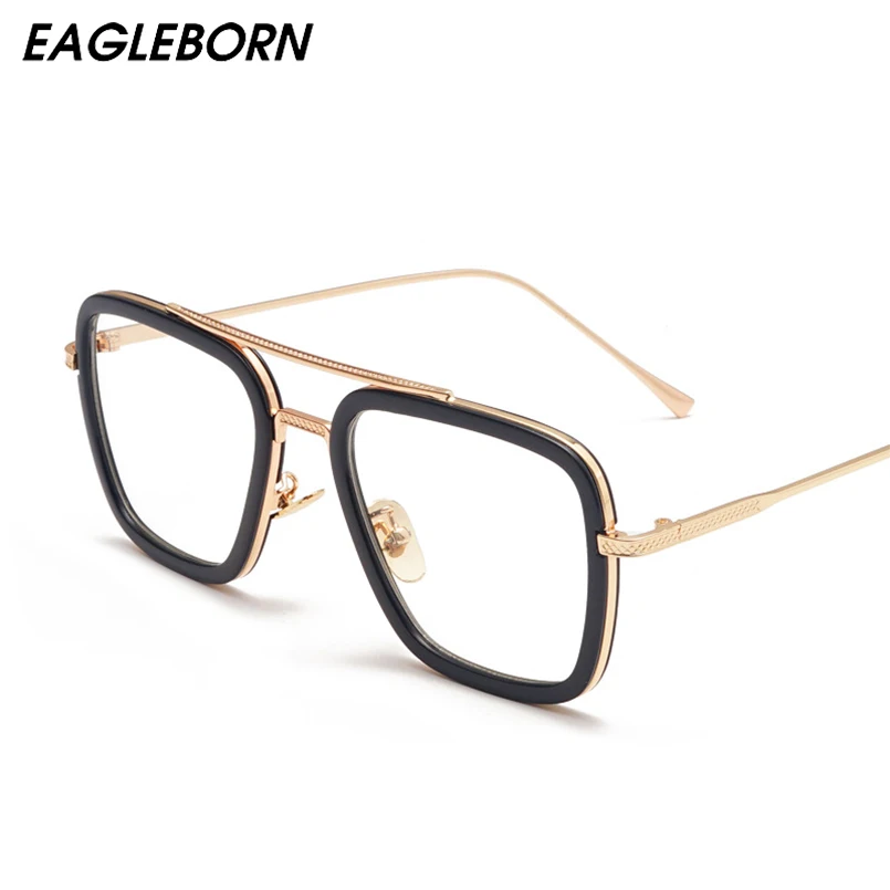 Мужские квадратные солнцезащитные очки rotor Downey Jr Винтажные Солнцезащитные с