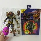 Фигурка NECA Lasershot Predator для пожилых, Коллекционная модель, игрушка, украшение, подвижная фигурка со светодиодом
