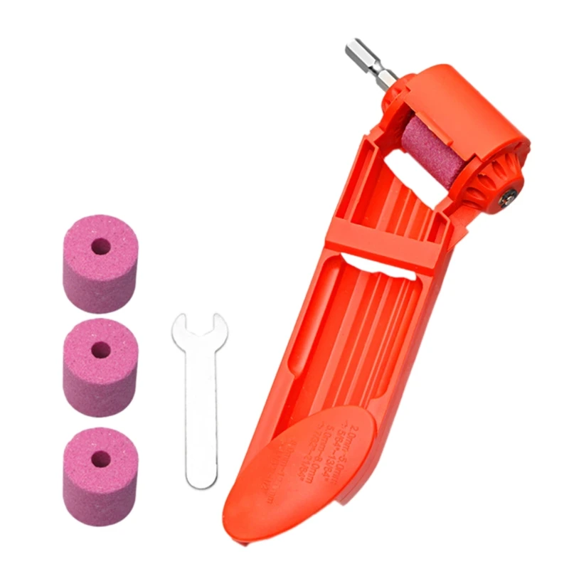 

Практичная точилка для сверл, корундовый шлифовальный круг шириной 2-12,5 мм, инструмент для полировки, нержавеющий пластик и металл