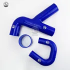 Силиконовый Y-образный шланг интеркулера для SUBARU IMPREZA GC8, EJ20, STI, WRX, UK MK5-6 (3 шт.), красныйсинийчерный