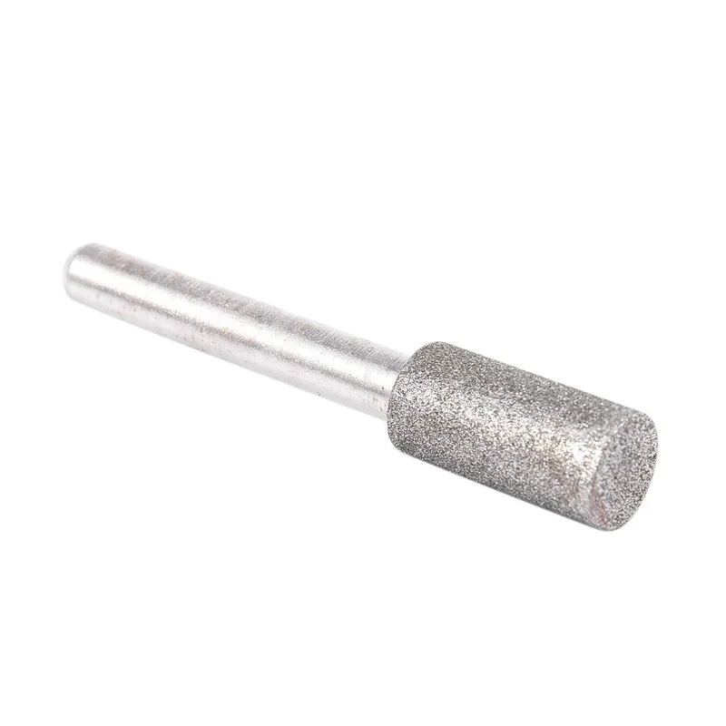 

2pcs 6mm Shank 10mm diameter Cylinder Head Grinding Diamond Grinding Pen