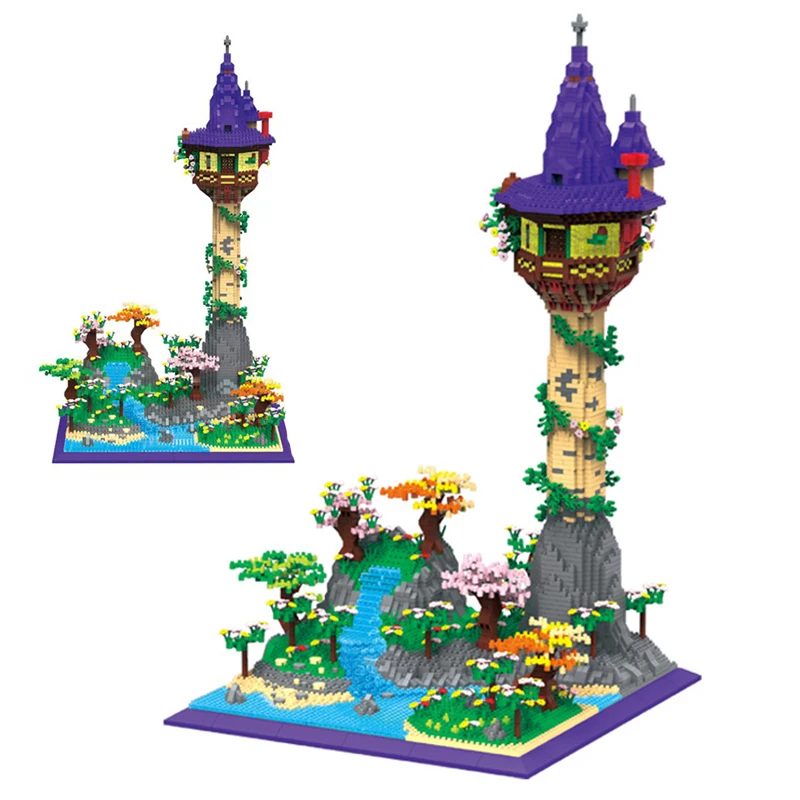 

5800 шт., Детский конструктор «волшебный замок»