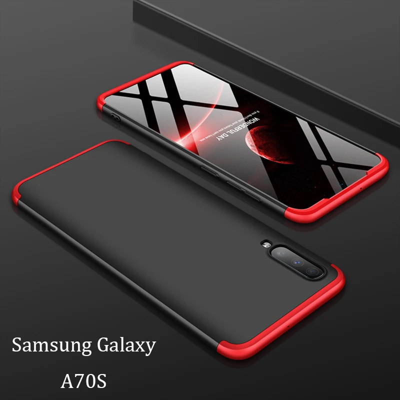 

For Samsung Galaxy A70S Case Hard Hybrid PC 360 Full Body Protective Back Cover for Samsung Galaxy A70S Phone Case Fundas Coque