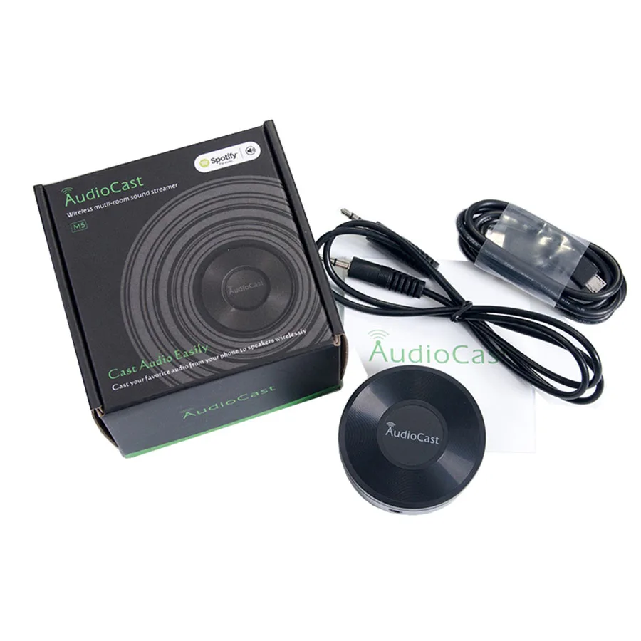 

Wireless Wifi Music Audio Streamer Receiver Audiocast M5 DLNA For Airplay Audio Music Adapter Multi Room Streams
