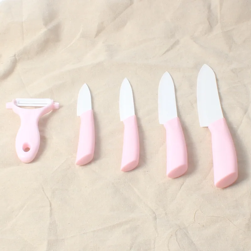 Набор керамических кухонных ножей с цирконием набор нож для мяса хлеба фруктов |