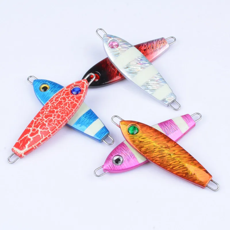 Рыболовная приманка с железной пластиной 8 см 42 4 г джиг свинцовая металлическая