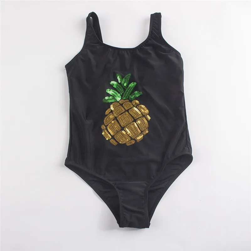 2020 Детские купальники для девочек с мультяшным принтом детский цельный