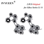 IVYUEEN, 2 шт., оригинальная проводящая резиновая кнопка для контроллера Microsoft XBox серии X S, детали для клавиш D-pad