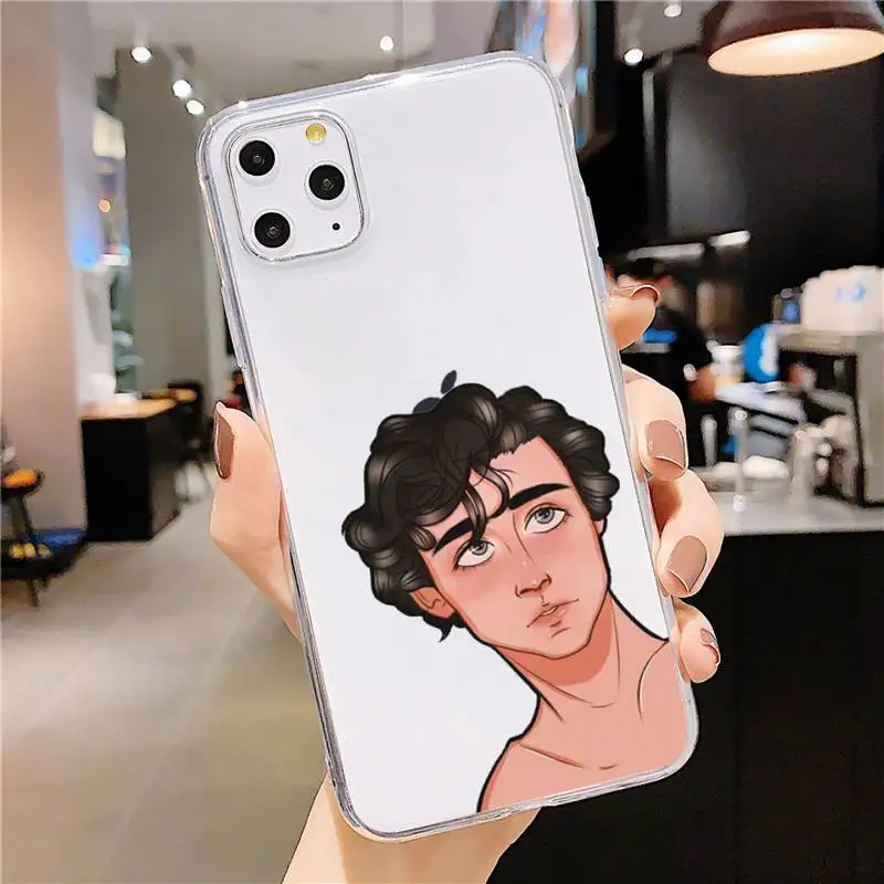 

Call Me by Your Name fashion Phone Case Transparent soft For iphone 5 5s 5c se 6 6s 7 8 11 12 plus mini x xs xr pro max