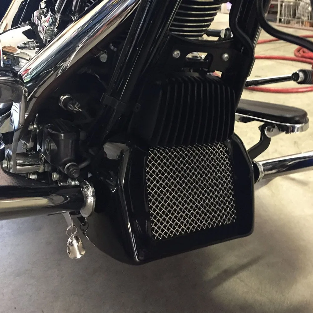 Мотоциклетный масляный радиатор для двигателя накладка монтажный комплект Harley