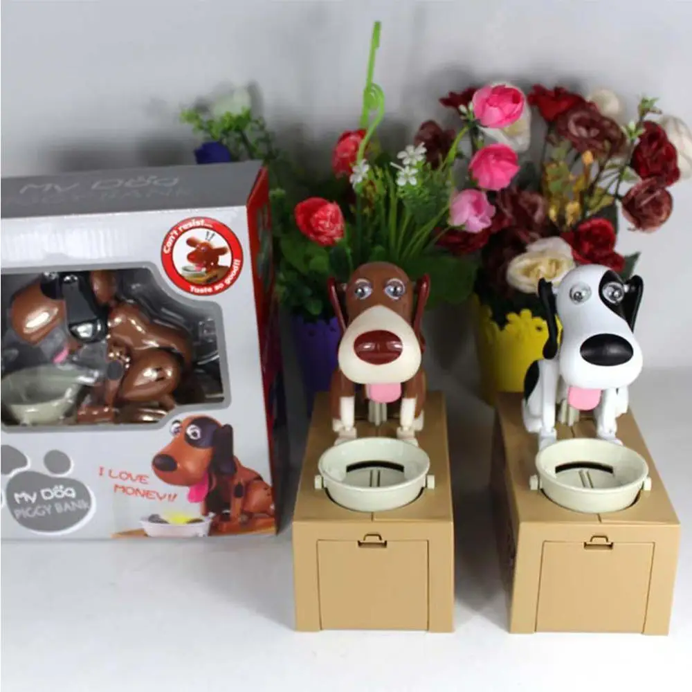 Милая собачья Модель Копилка банка для собак коробка денег и монет новинка