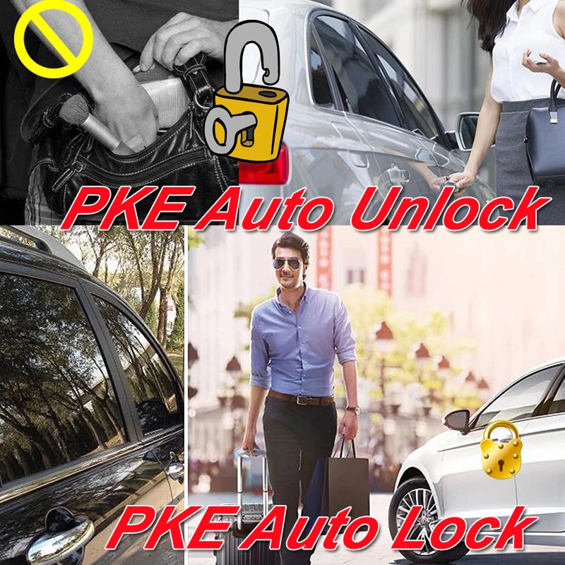 Хит продаж автосигнализация Cardot Smart Push Start Stop Pke пассивная безключевая