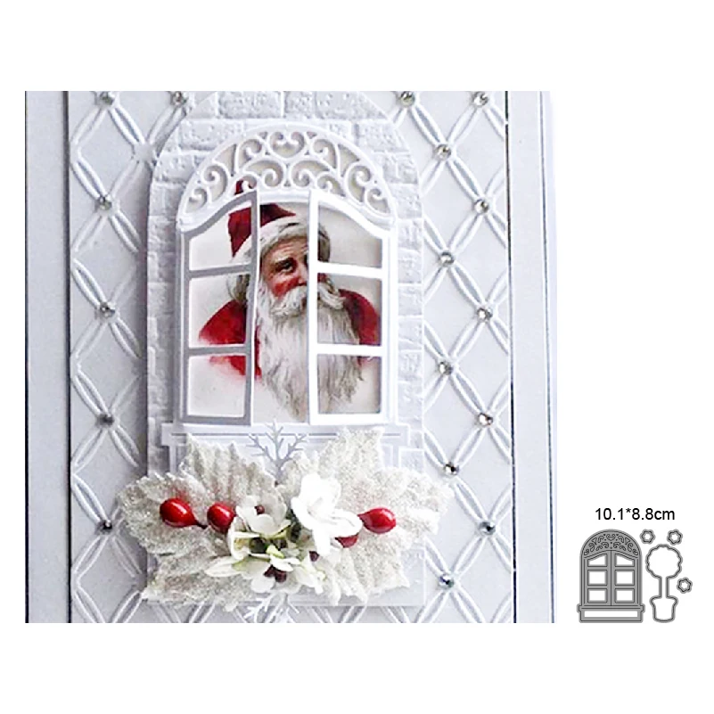 

Christmas leaves Flower Cutting Dies Metal Cutting Dies Stencils For Card Making Decorative Embossing Suit Paper Cards Stamp DIY