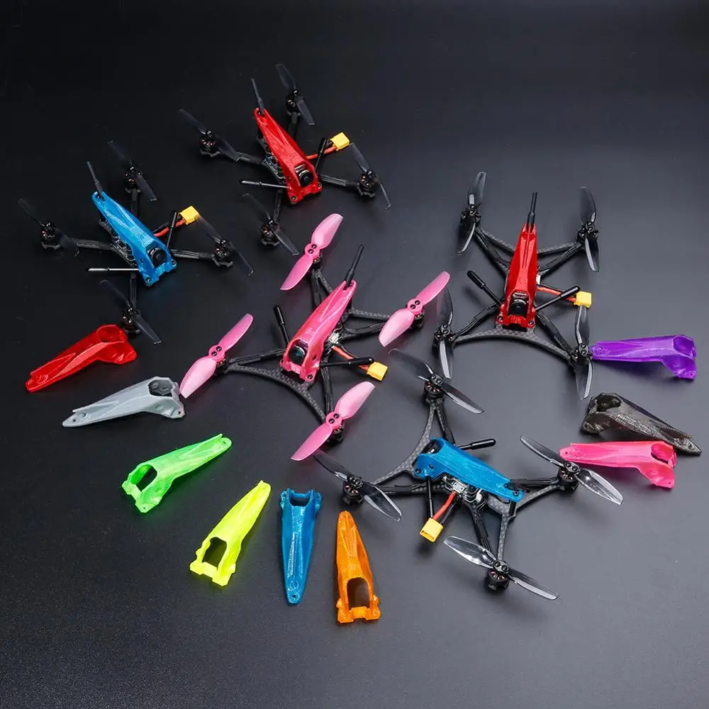 136RS Micro FPV гоночный Дрон 4S версия)-BNF с навесом | Игрушки и хобби