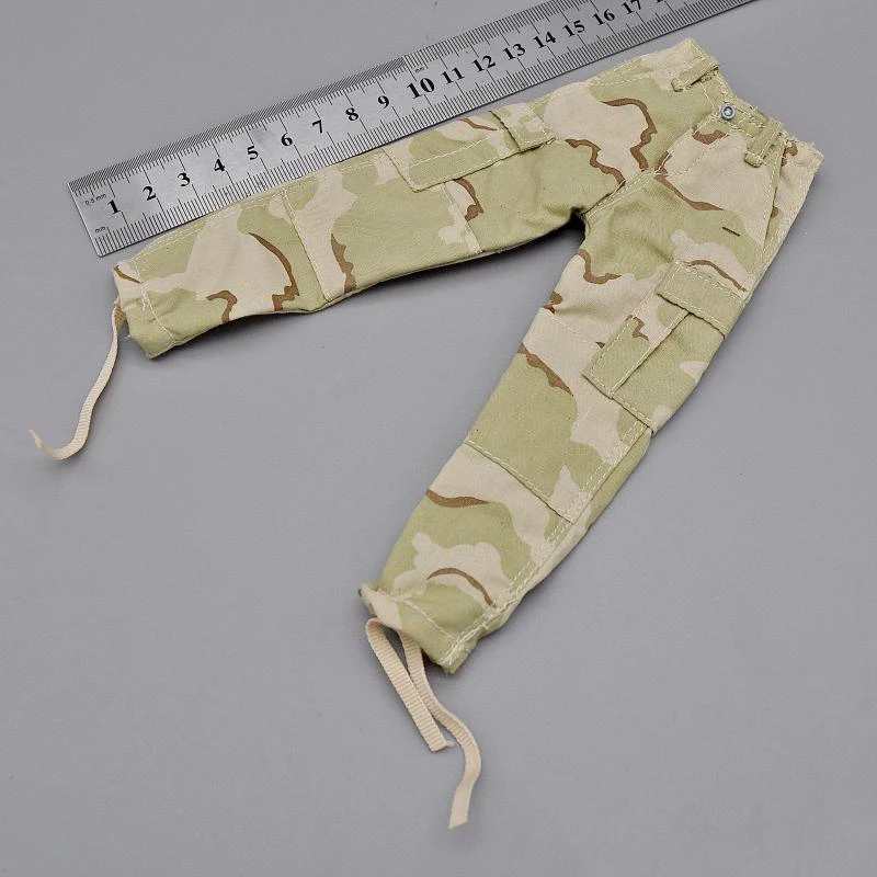 

DML Best Sell Scale 1/6th USA Army Soldier Sansha Camouflage Pants Trousers For Mostly 12 inch Doll Action Accessories