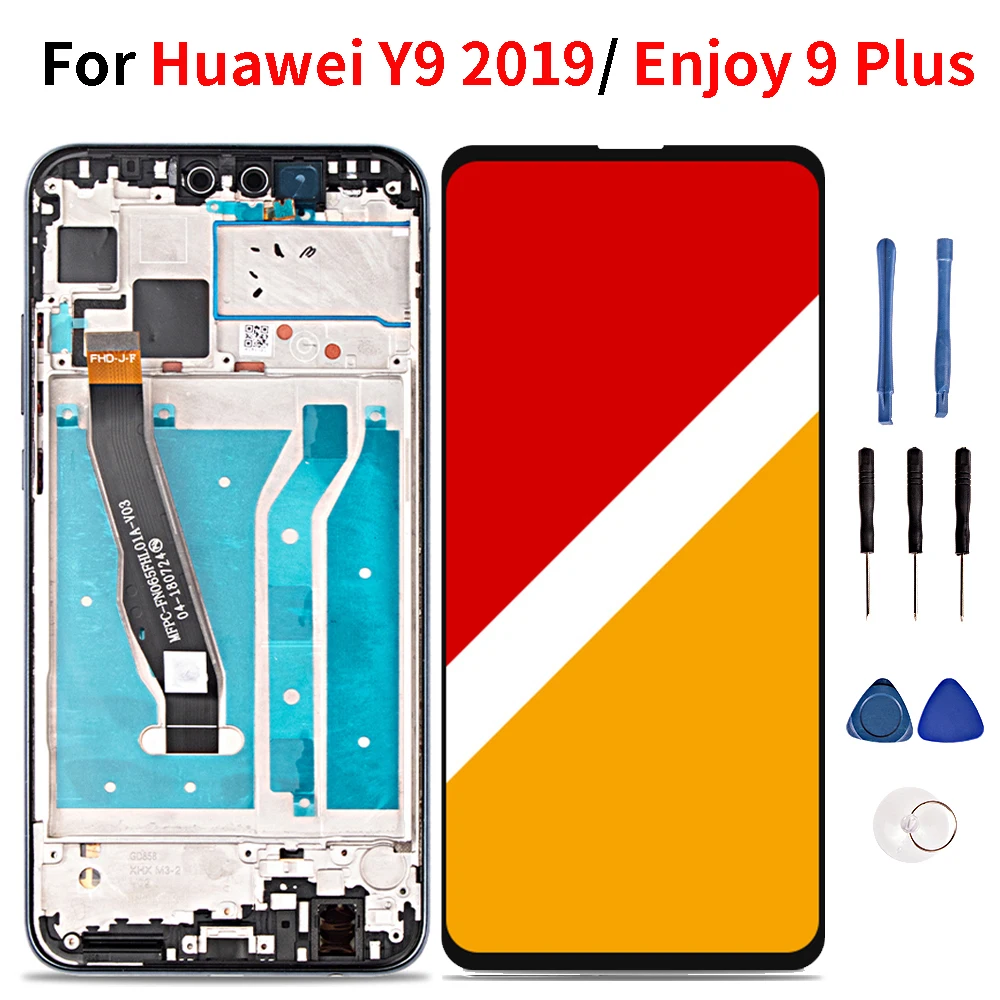 6 5 ''ЖК дисплей для Huawei Y9 2019/Enjoy 9 Plus ЖК сенсорный экран дигитайзер в сборе JKM LX1