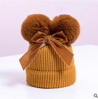 5 1122 милые вязаные шапки модные шляпы с козырьком хлопковые детские колпачки - Цвет: 5