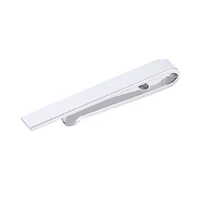 high quality copper mens business silver tie clip casual simple tie clip professional fashion classic