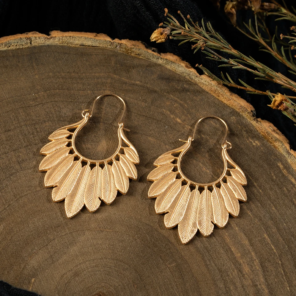 2019 Новые Модные Этнические Ретро Винтажные большие висячие серьги разных типов