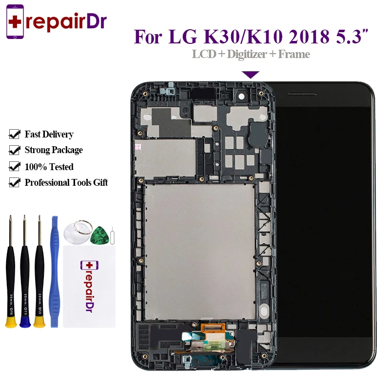 5 3 &quotдля LG K30 K10 2018X410 LMX410 LMX410TK ЖК дисплей кодирующий преобразователь сенсорного