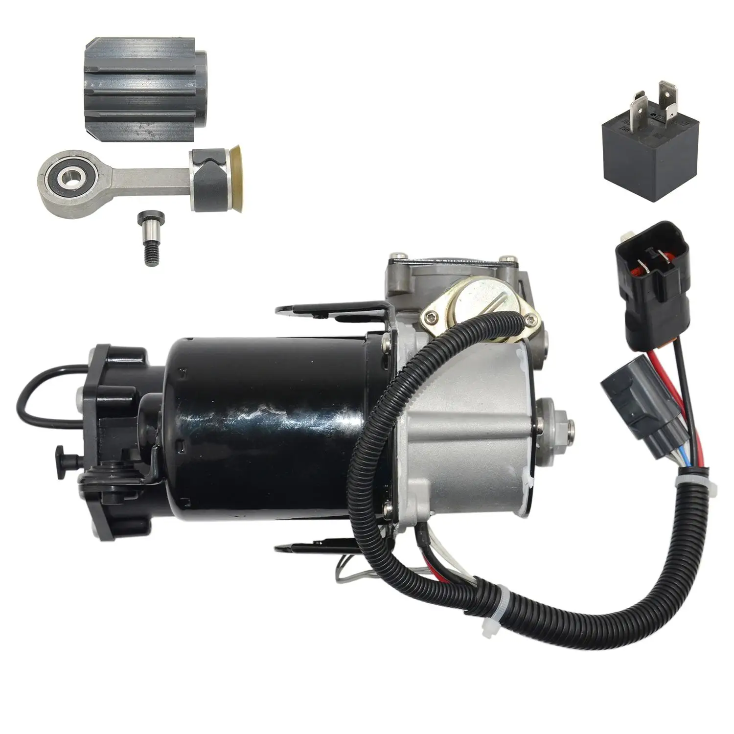 Компрессор с пневматической подвеской AP03 насос Hitachi style + реле комплект для