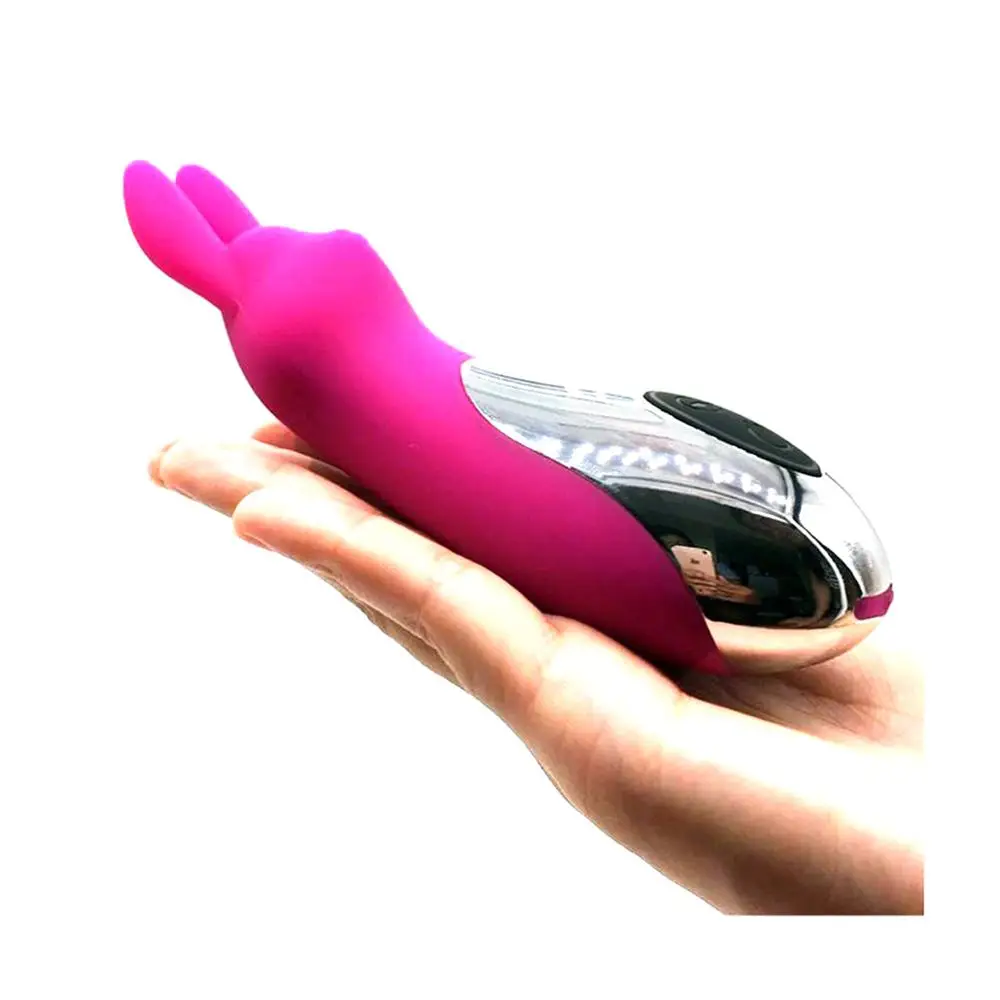 Вибратор Кролик 10 режимов Стимулятор точки G Массажер для клитора перезаряжаемая