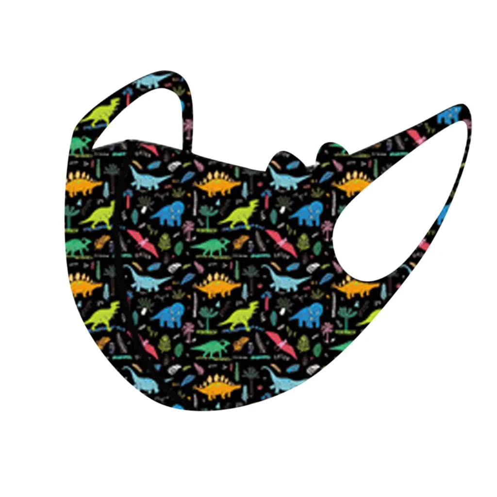 -1PC Children's Masks Fashion Thin Cute Dinosaur Anti-Fog Haze Washable Mask Masque Mascarillas Cosplay Costume Accessories F817 |