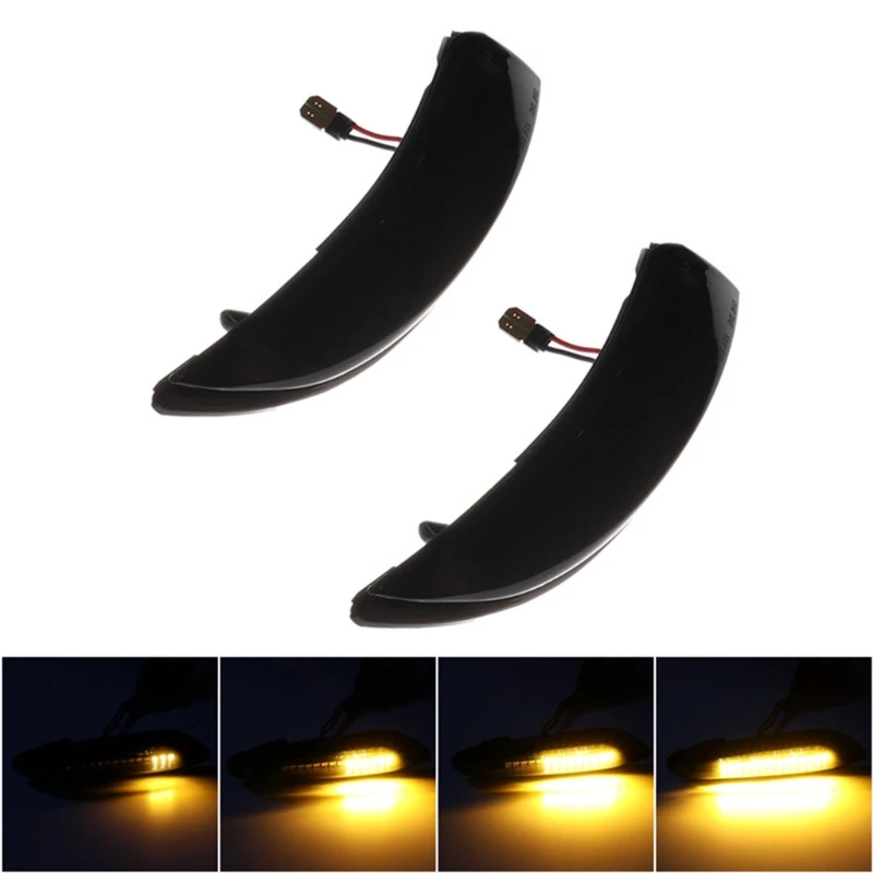 2 шт./компл. светодиодный поворотник с режимом потока воды Световой индикатор для