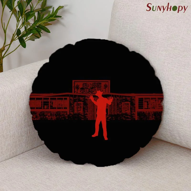 Наволочка круглая из персиковой кожи 40/50/60 см | Дом и сад