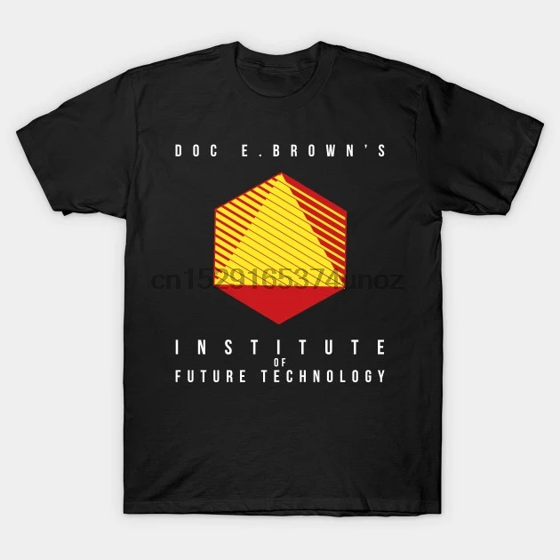 Мужская футболка Doc коричневый's Institute of Future technology женская | одежда