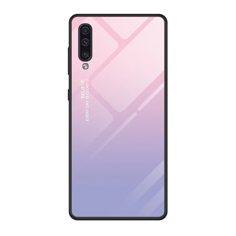 Узор чехол для телефона для samsung A70 A50 A30 A20 A10 A30S A50S Стекло чехол процессором обработки изображений 70 50 30 S 10 20 50S 30 S чехол Coque чехол для телефона - Цвет: 08