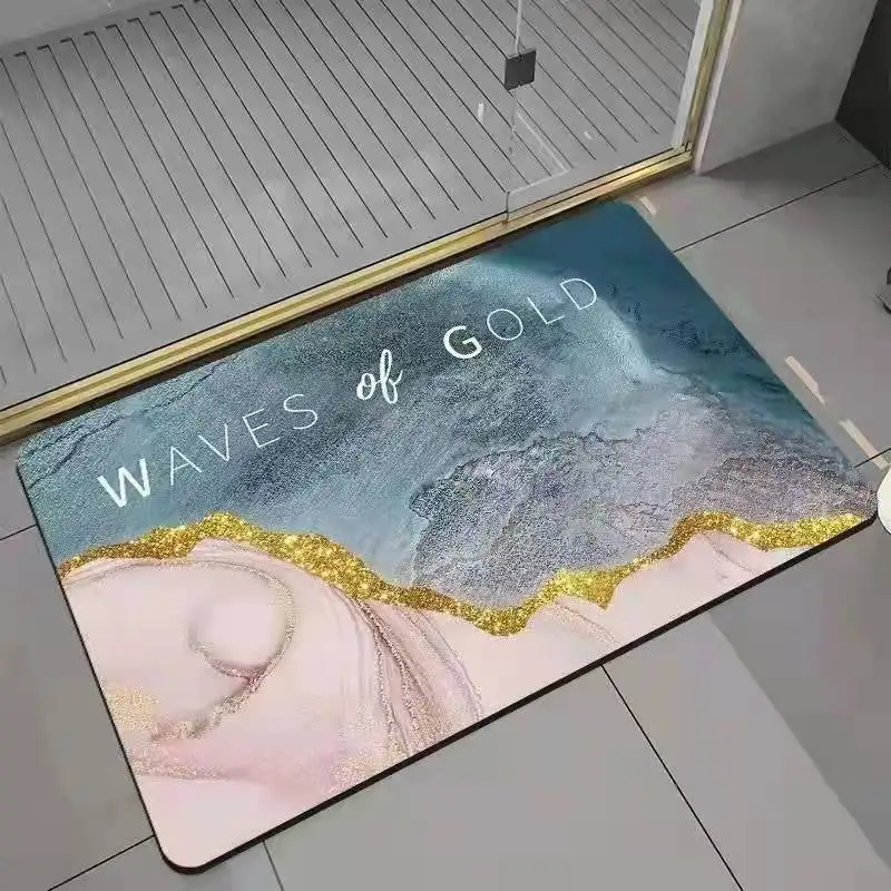 30 Colors Super Absorbent Floor Mat Anti Slip Quick Drying Bathroom Carpet Easy To Clean Home Oil Proof Kitchen |