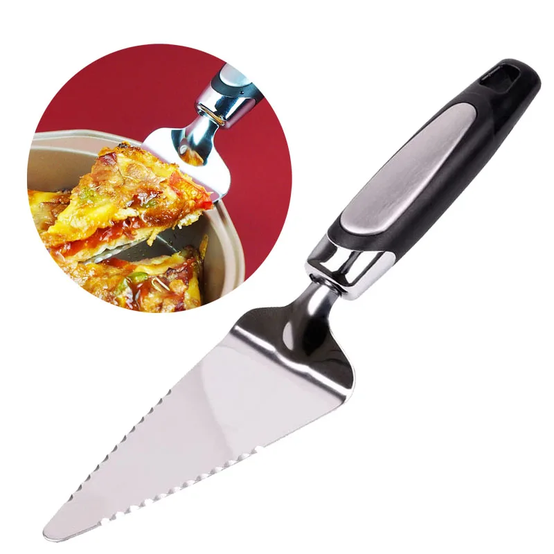 

Суперострый пицца овощерезка с Нескользящие резиновые ручки Нержавеющая сталь торт нож для пиццы слайсер для десерта пирог нож для пиццы