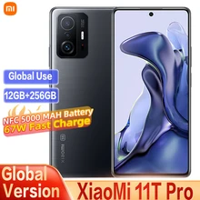 Xiaomi Smartphone 11T Pro 5G versión Global, 12GB y 256GB, Snapdragon 888, NFC, cámara de 108MP, pantalla de 120HZ, carga rápida de 120W, 5000mAh (4)
