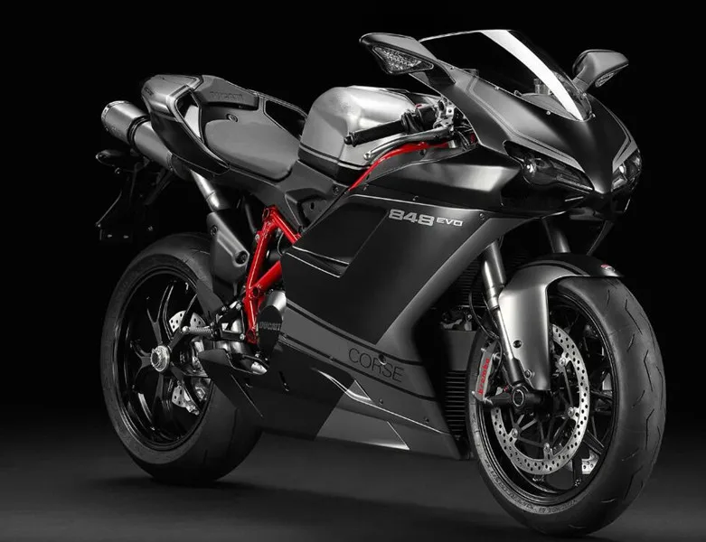

New ABS whole Motorcycle Fairings Kit Fit for Ducati 848 1098 1198 2007 2008 2009 2011 2012 Bodywork set Custom black matte