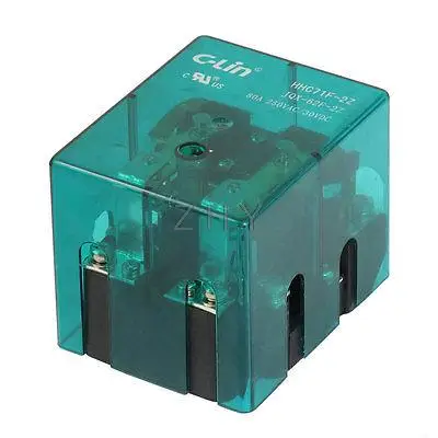 JQX 62F 2Z DC 24V Катушка DPDT реле на высокую мощность 80A 250VAC/30VDC|Реле| |