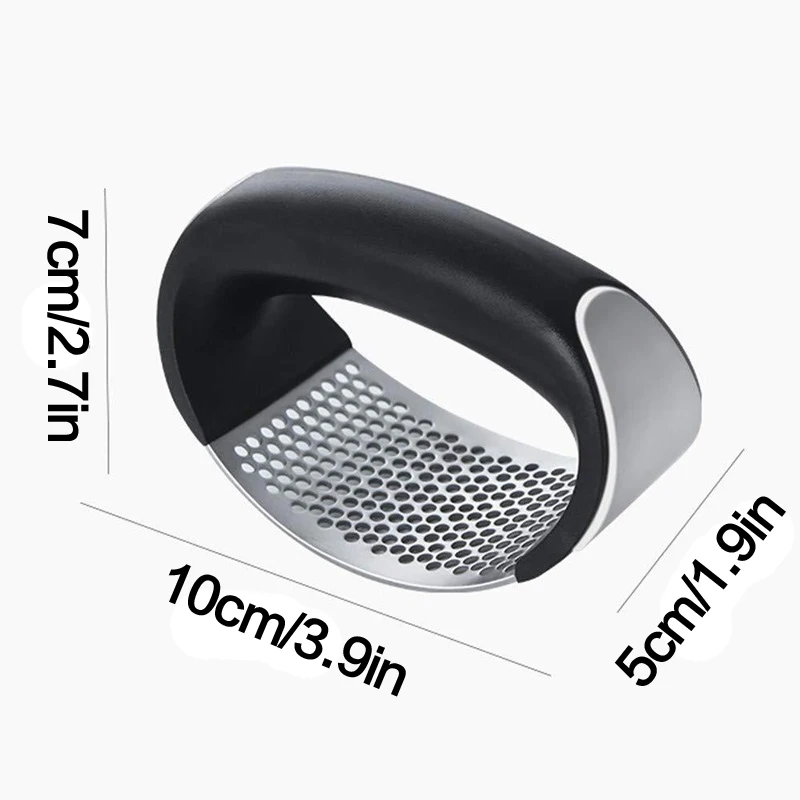 

Stainless steel garlic press manual garlic masher ginger Cutter Kitchen Gadgets Vegetable tools Kitchen Garlic Pressure