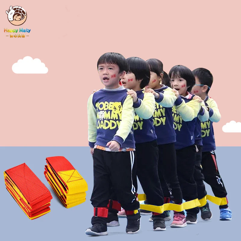 Гоночные полосы happymats с 4 ногами игры на открытом воздухе для детей и взрослых