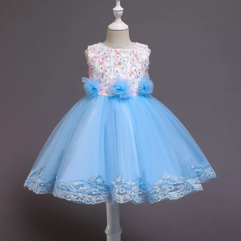 Платье с вышивкой в виде звезд для девочек 3-12 лет | Детская одежда и обувь