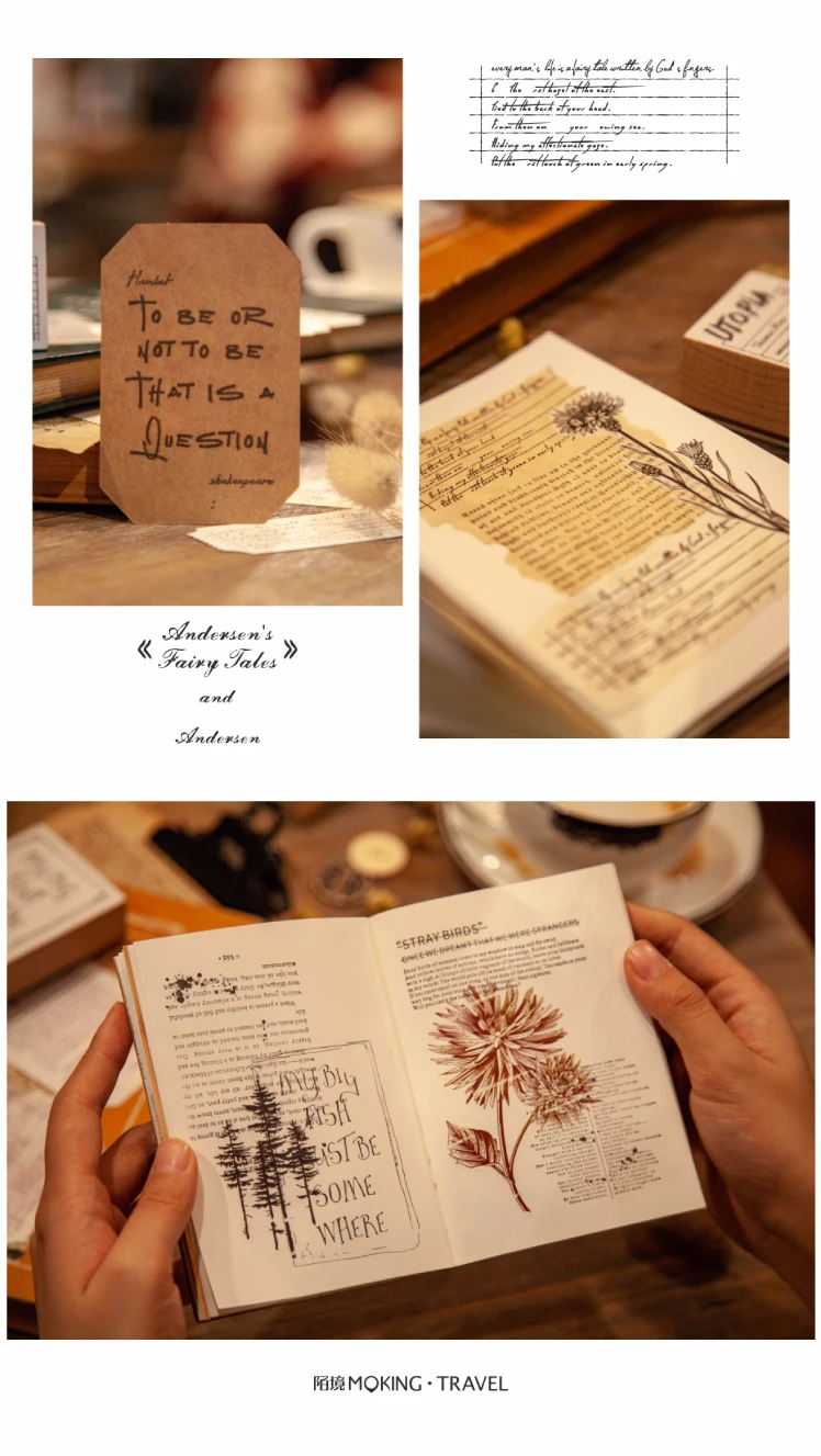 Винтажная английская книга рассказов, декоративный штамп, сделай сам, деревянные и резиновые штампы для скрапбукинга, канцелярские товары, скрапбукинг, стандартный штамп