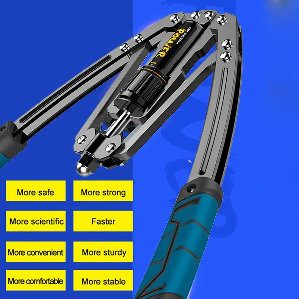 저렴한 강한 조절 손목 그립 팔 운동 바, 체육관 장비, 피트니스 파워 트위스터, 휴대용 실용 근력 훈련 기계 저렴한 강한 조절 손목 그립 팔 운동 바, 체육관 장비, 피트니스 파워 트위스터, 휴대용 실용 근력 훈련 기계